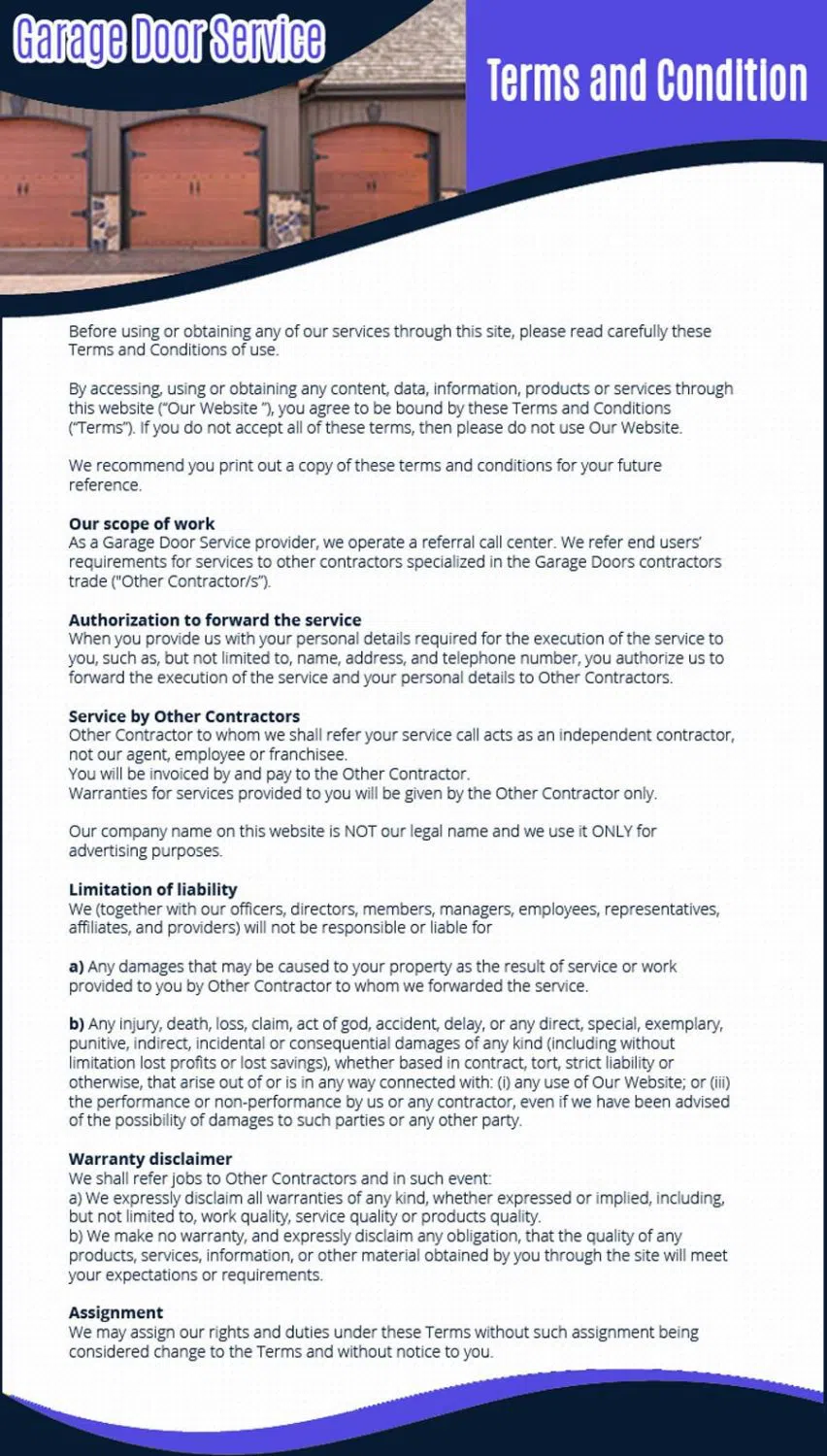 Neighborhood Garage Door Service Marshfield, MA 781-301-7289